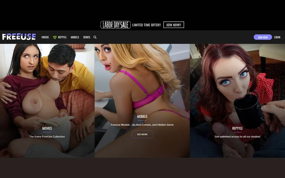 Freeuse Bundle — homepage screenshot