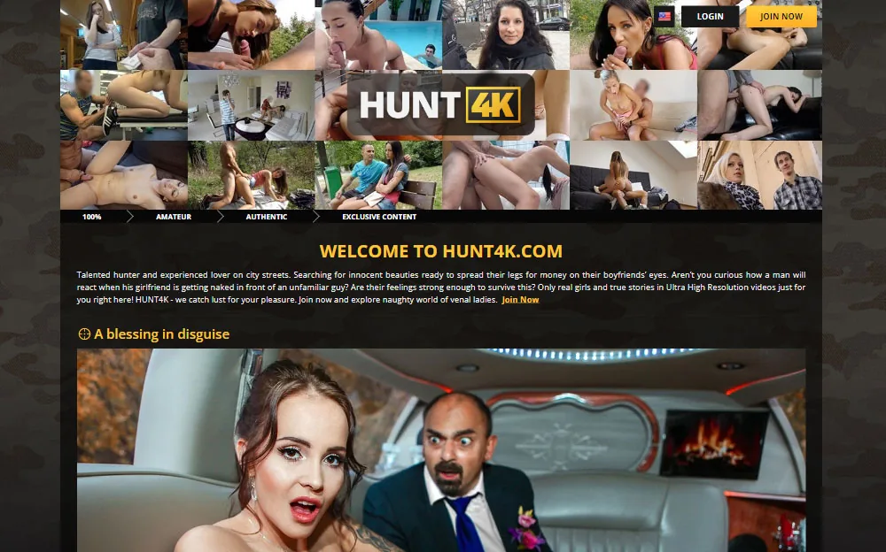 Hunt4K — homepage screenshot