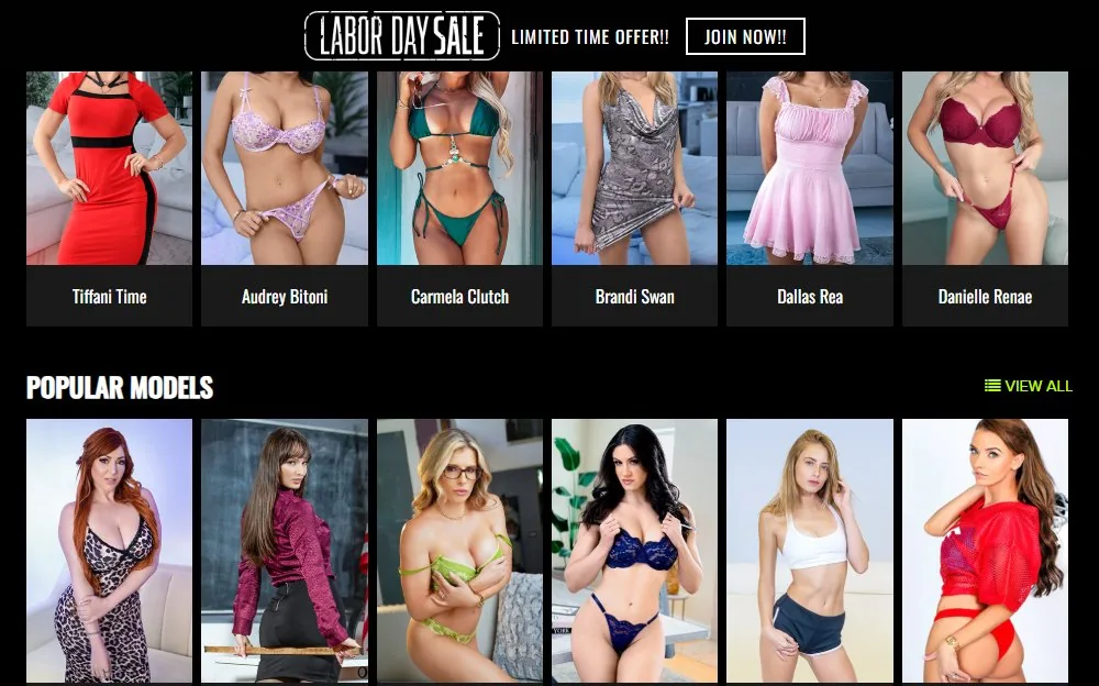 Perv Mom — homepage screenshot
